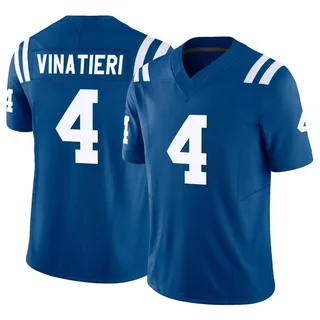 Adam Vinatieri Indianapolis Colts Youth Limited Vapor F.U.S.E. Nike Jersey - Royal