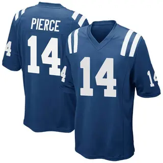 Alec Pierce Indianapolis Colts Men's Game Team Color Nike Jersey - Royal Blue