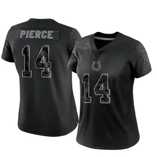 Alec Pierce Indianapolis Colts Women's Limited Reflective Nike Jersey - Black