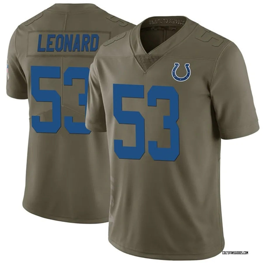 darius leonard stitched jersey