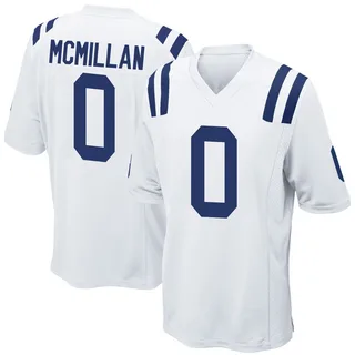 Jai'Onte' McMillan Indianapolis Colts Men's Game Nike Jersey - White