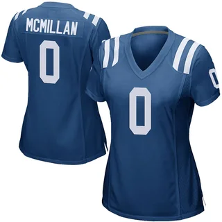 Jai'Onte' McMillan Indianapolis Colts Women's Game Team Color Nike Jersey - Royal Blue