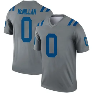 Jai'Onte' McMillan Indianapolis Colts Youth Legend Inverted Nike Jersey - Gray