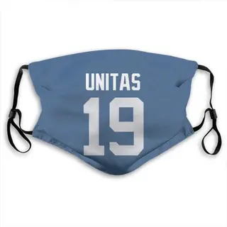 Johnny Unitas Indianapolis Colts Reusable & Washable Face Mask