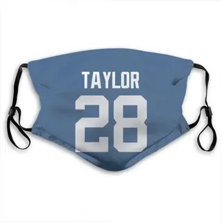 Jonathan Taylor Indianapolis Colts Reusable & Washable Face Mask