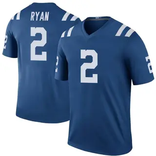Matt Ryan Indianapolis Colts Men's Color Rush Legend Nike Jersey - Royal