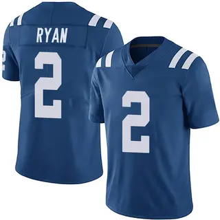 Matt Ryan Indianapolis Colts Men's Limited Team Color Vapor Untouchable Nike Jersey - Royal