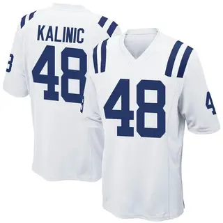 Nikola Kalinic Indianapolis Colts Men's Game Nike Jersey - White