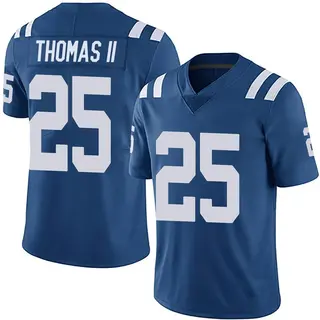 Rodney Thomas II Indianapolis Colts Youth Limited Team Color Vapor Untouchable Nike Jersey - Royal