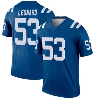 Shaquille Leonard Indianapolis Colts Men's Legend Nike Jersey - Royal