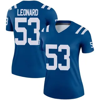 Shaquille Leonard Indianapolis Colts Women's Legend Nike Jersey - Royal