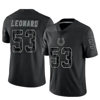 Shaquille Leonard Indianapolis Colts Youth Limited Reflective Nike Jersey - Black