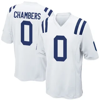Tahj Chambers Indianapolis Colts Men's Game Nike Jersey - White