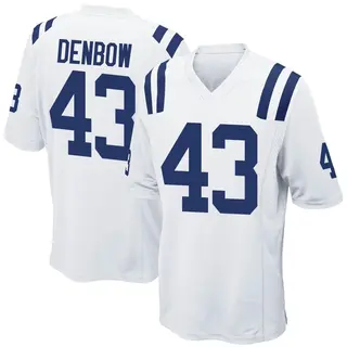 Trevor Denbow Indianapolis Colts Youth Game Nike Jersey - White